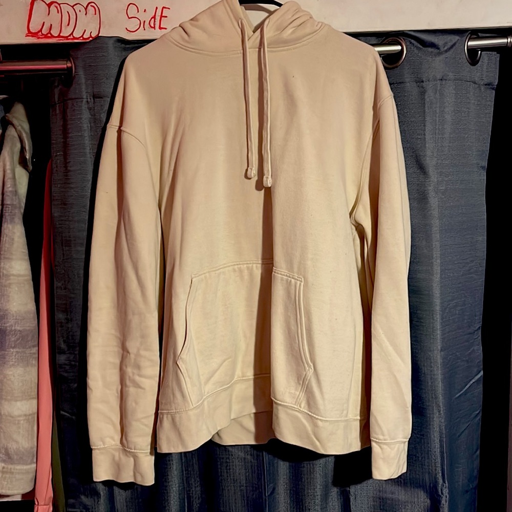 Beige Hoodie